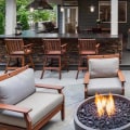 What is an outdoor living space?