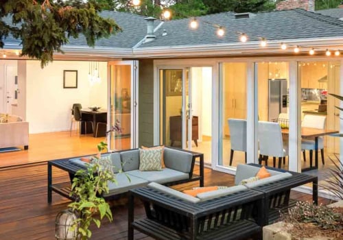 How do you upgrade outdoor living space?