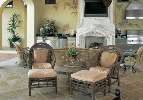 What is an outdoor living room?